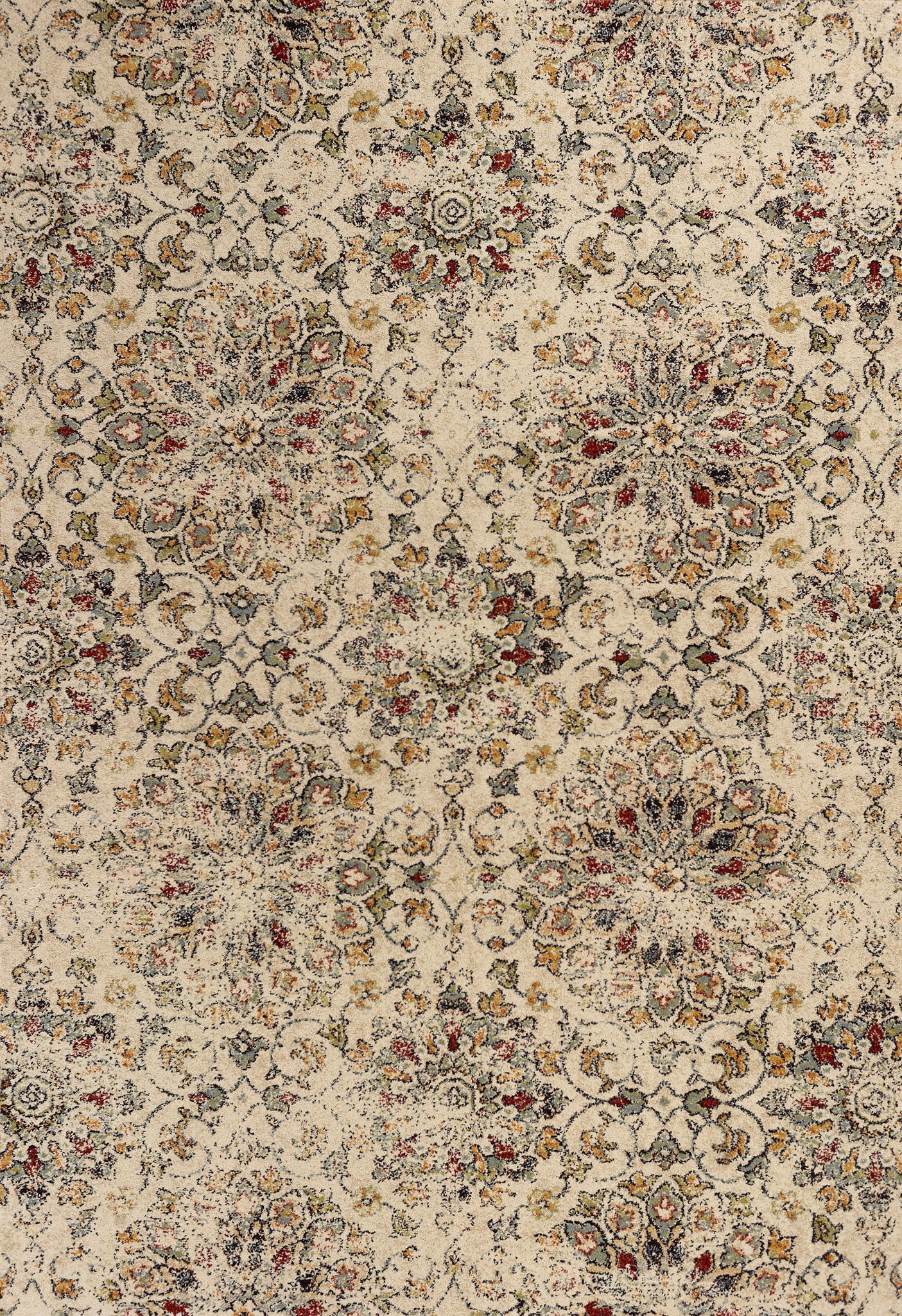 Sand KAS Oriental Rugs Florence Collection Allover Mahal Area Rug 30 x 50