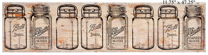 Mason Jar Wall Art willsco Mason Jar Wall Art willsco