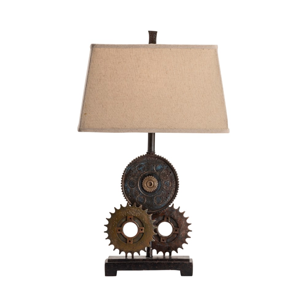 Crestview Collection Gears Table Lamp
