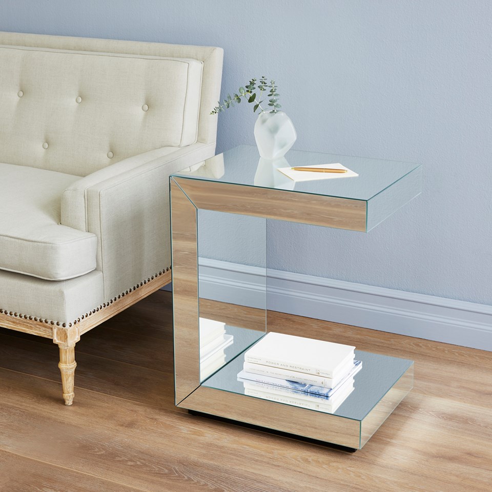 Minimal Side Table, Mirror - Bungalow 5