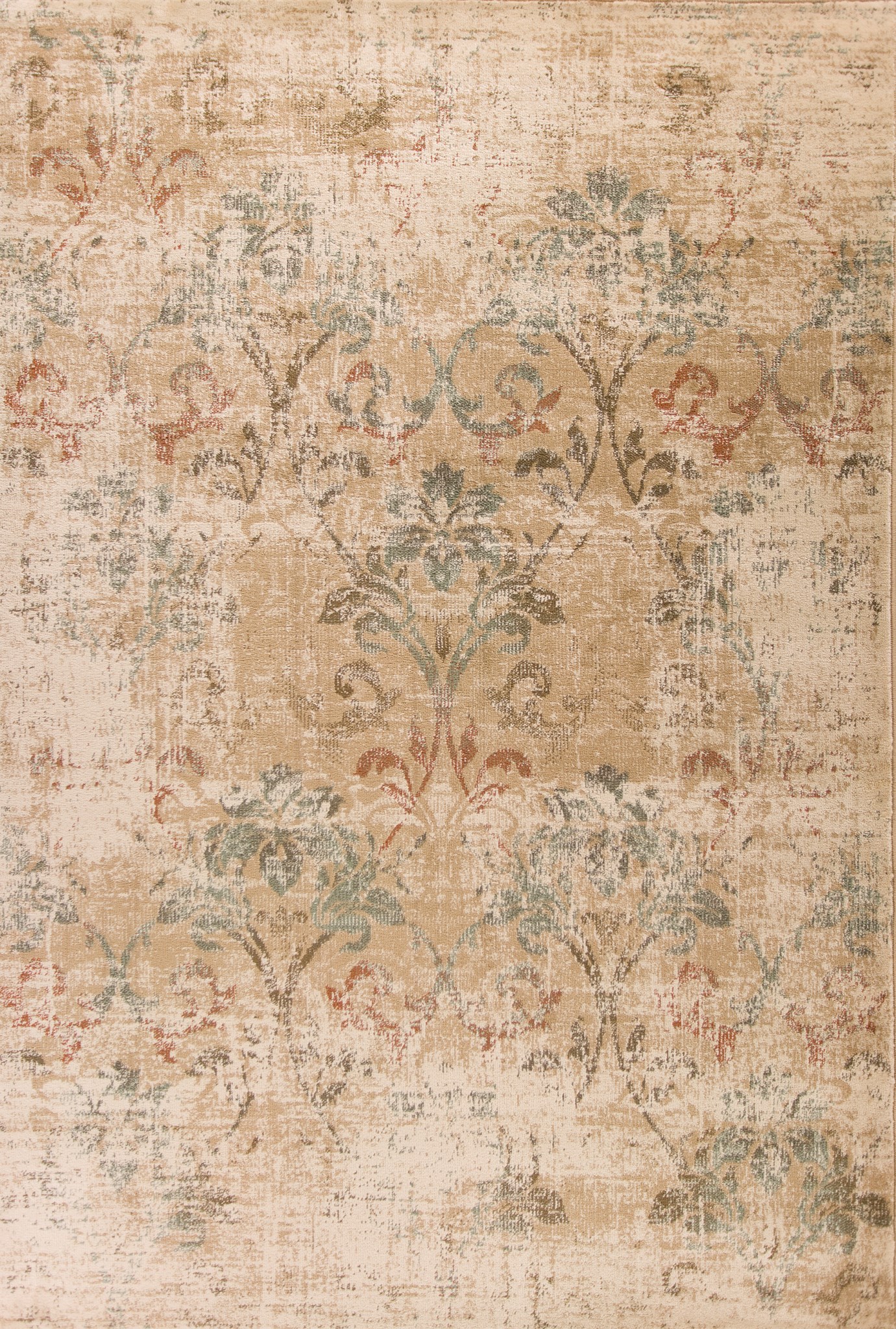 Kas Rugs Heritage 9351 Champagne Damask